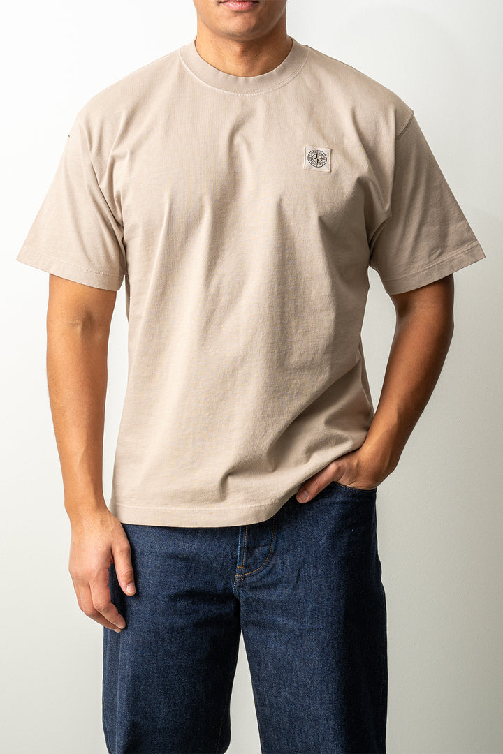 Combed Organic Cotton Jersey T-Shirt 2100030 Desert Sand