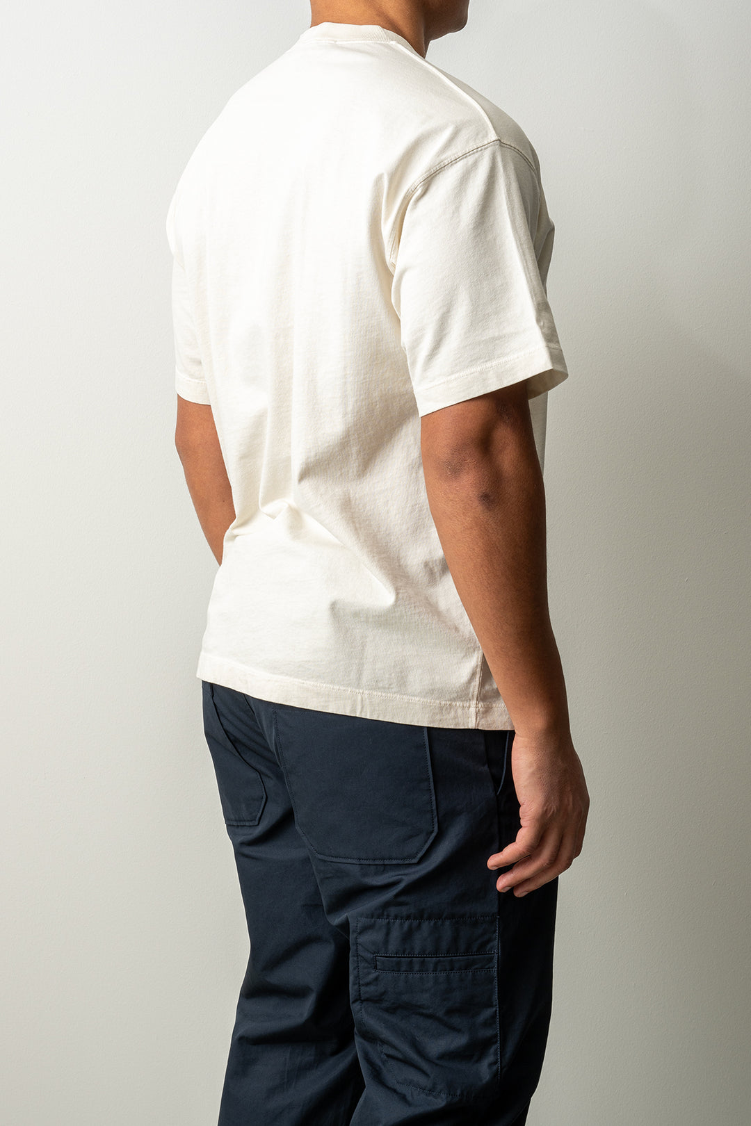 Combed Organic Cotton Jersey T-Shirt 2100030 IVORY