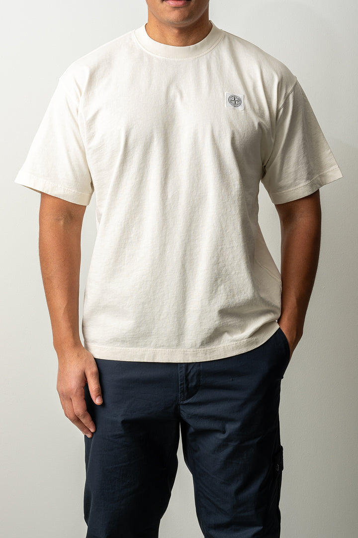 Combed Organic Cotton Jersey T-Shirt 2100030 IVORY