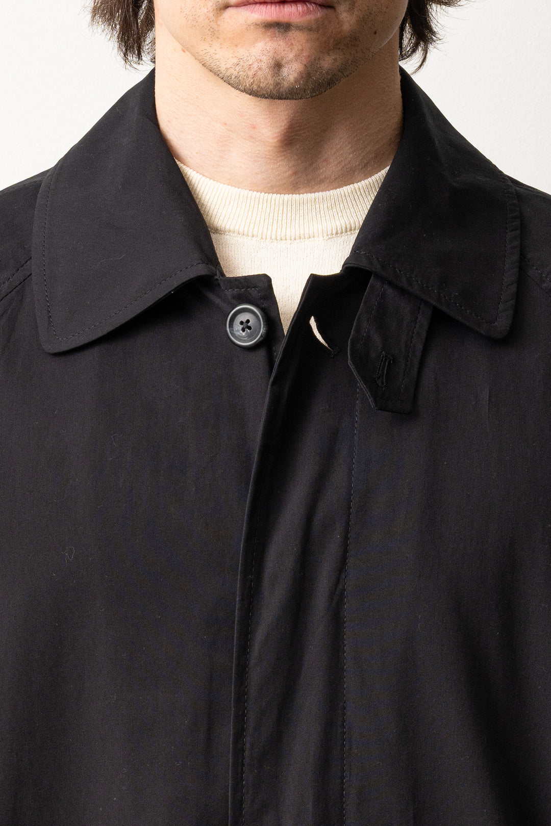 Cotton Coat Black