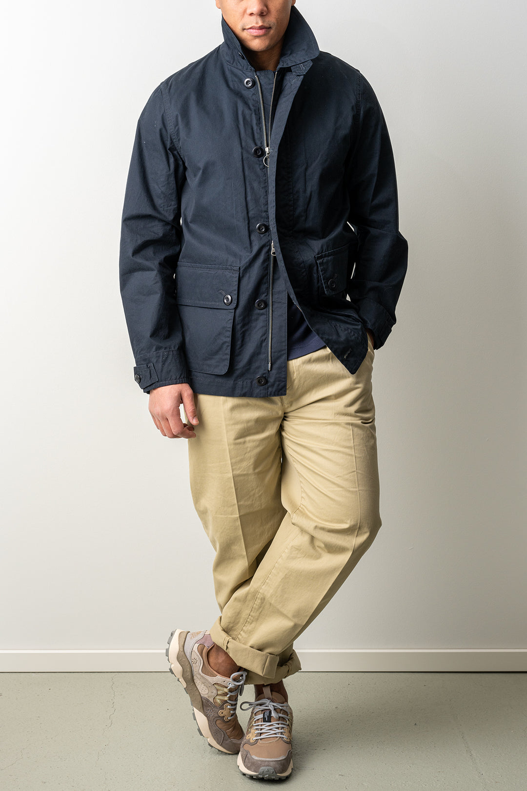 Cotton Decker Jacket Black