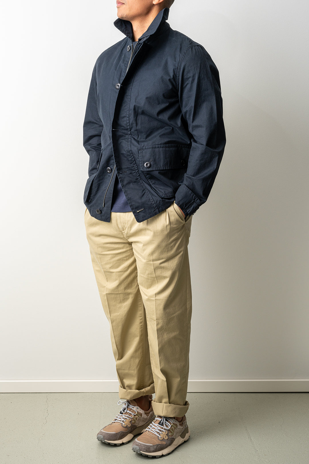 Cotton Decker Jacket Black