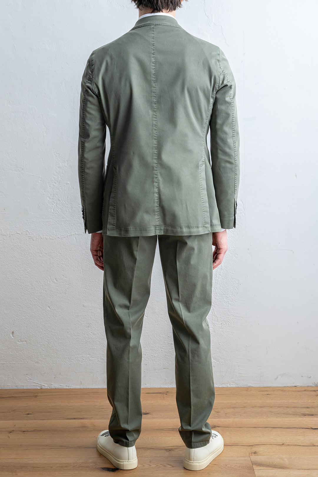 Cotton Garment Dyed Suit SAGE