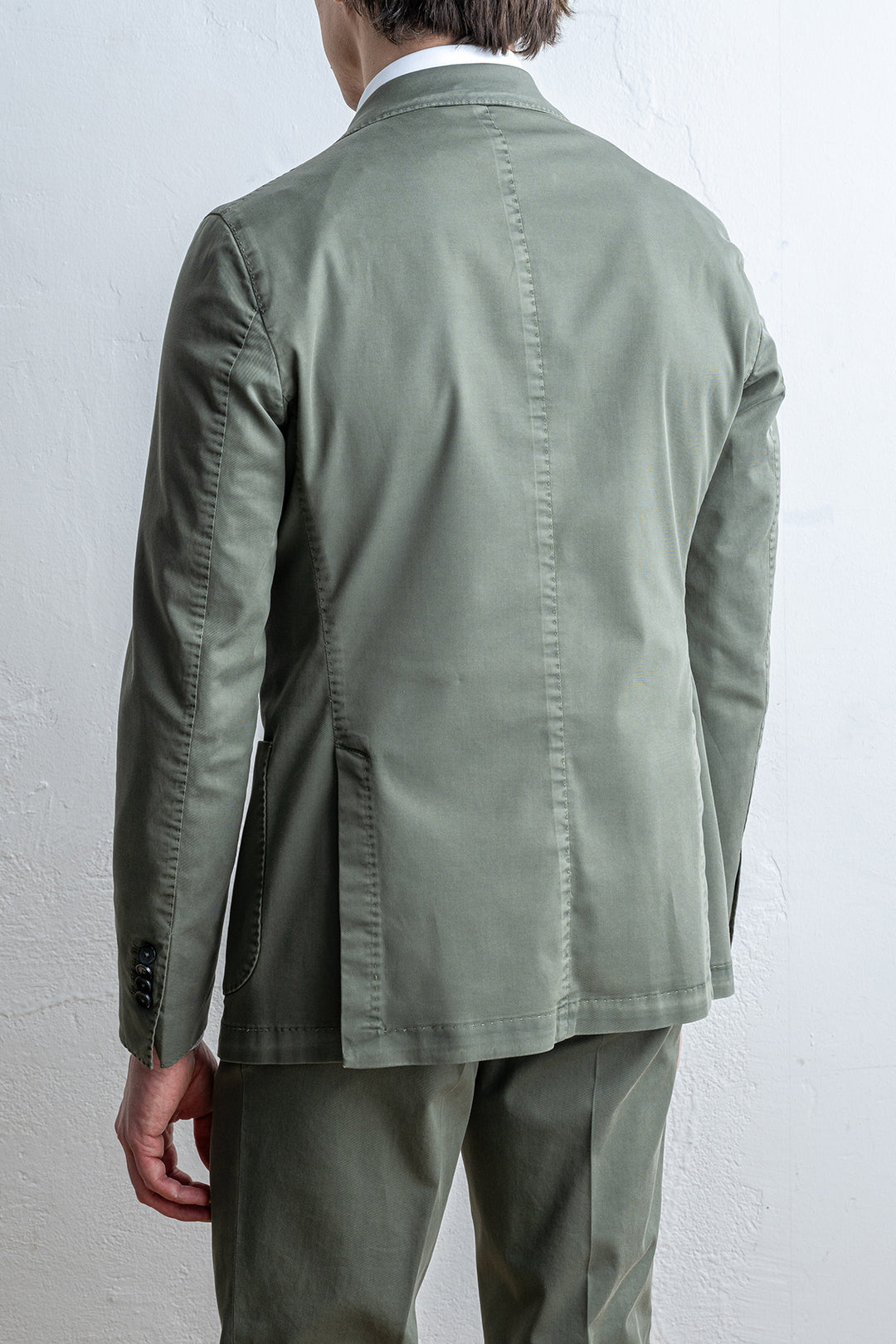 Cotton Garment Dyed Suit SAGE