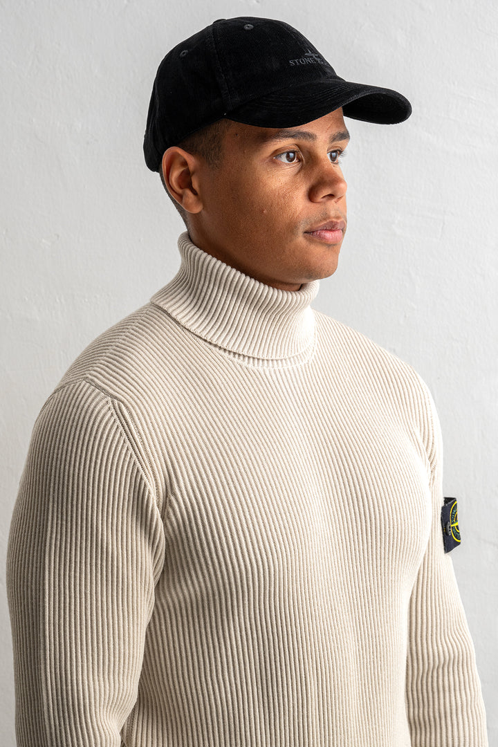 Cotton Micro Corduroy Baseball Cap 9100005 Black