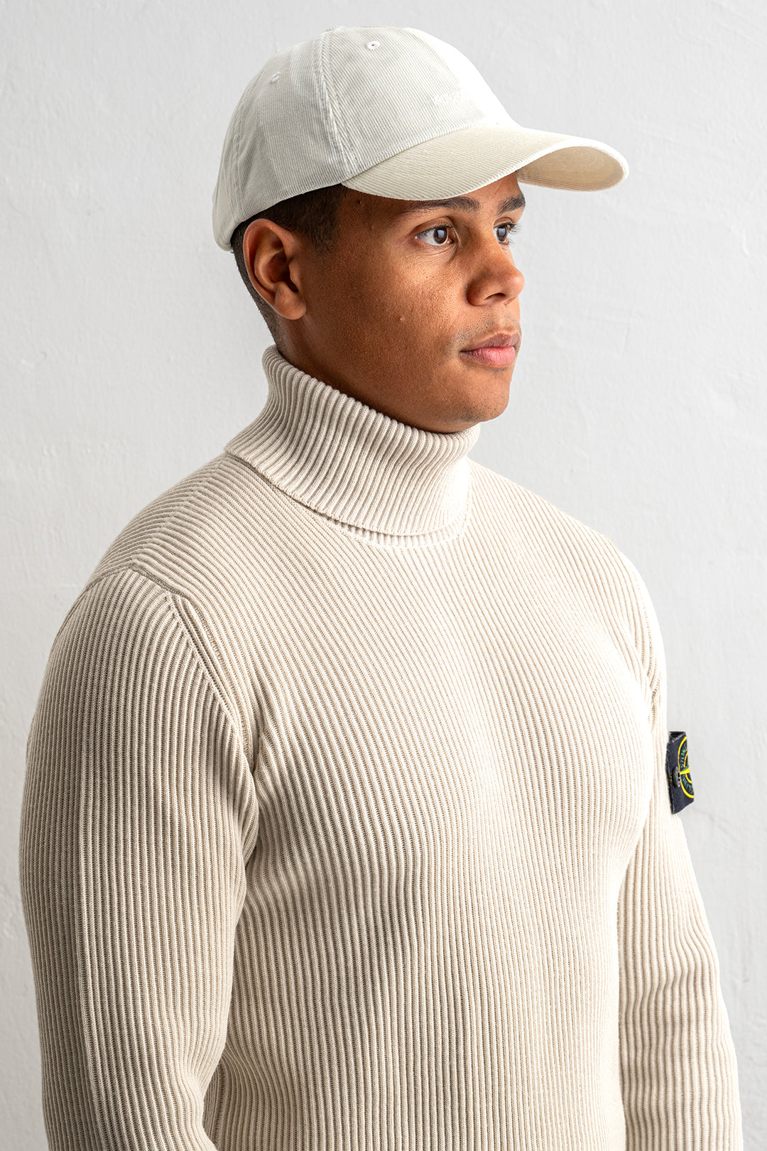 Cotton Micro Corduroy Baseball Cap 9100005 IVORY