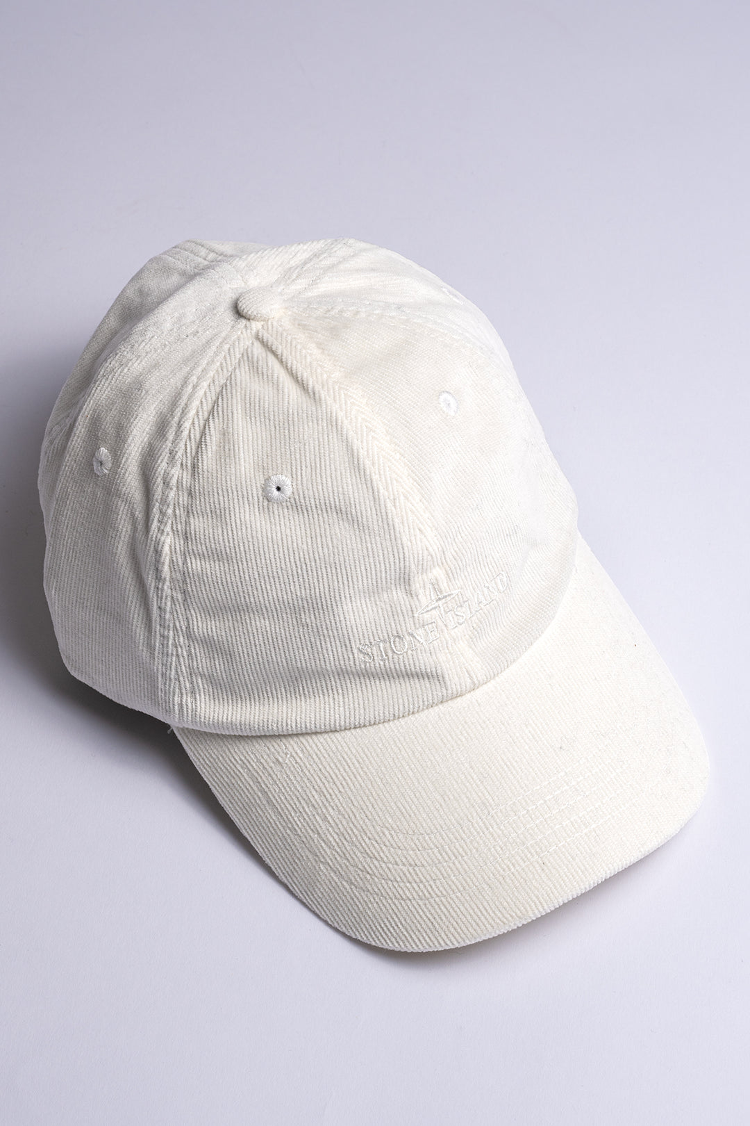 Cotton Micro Corduroy Baseball Cap 9100005 IVORY