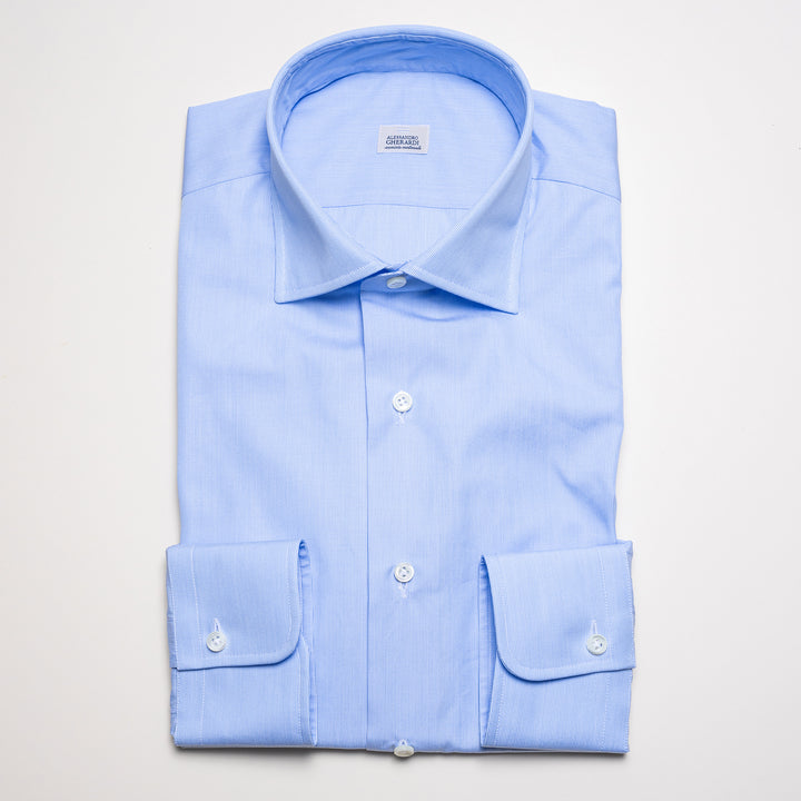 Cotton Micro Stripe Regular Fit BLUE