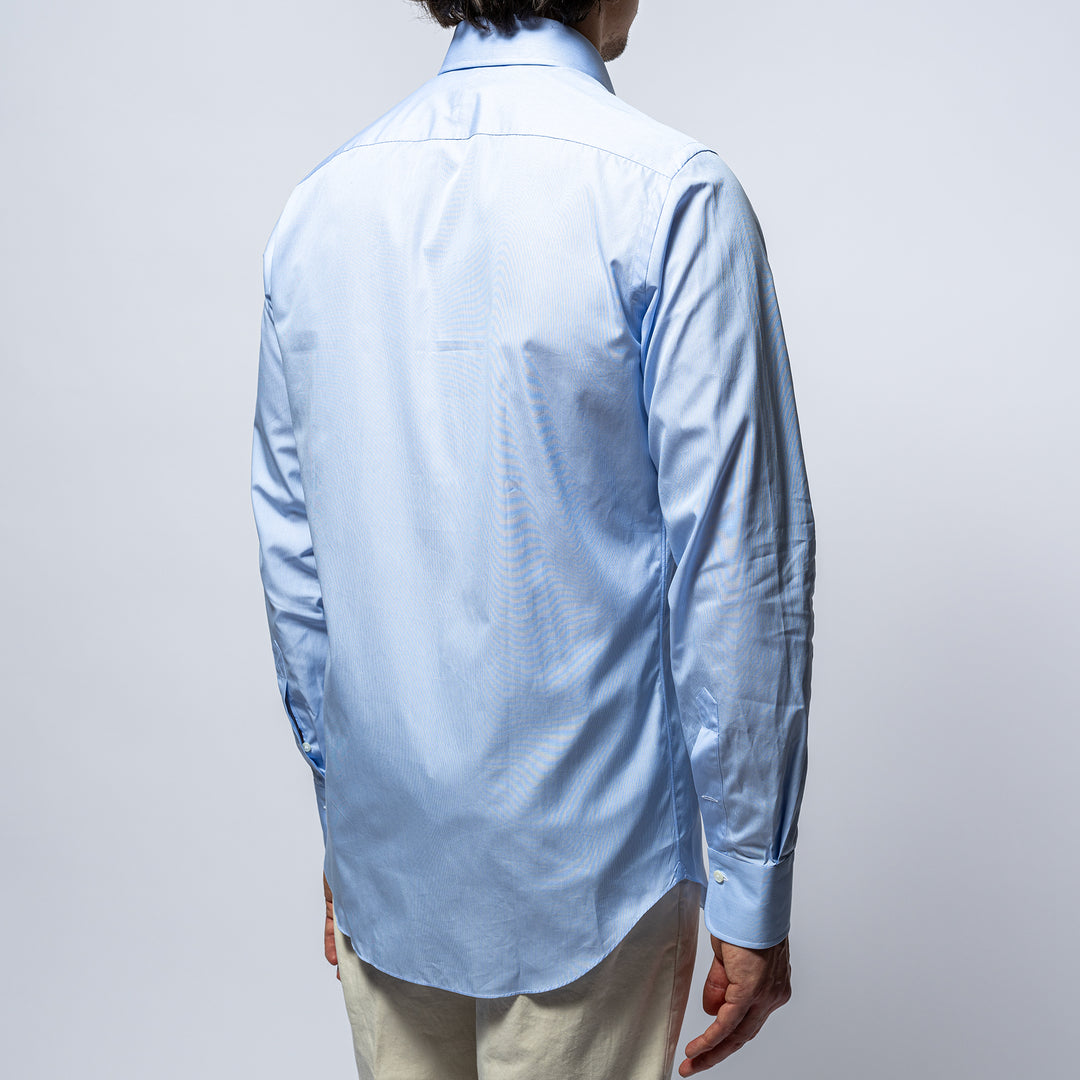 Cotton Micro Stripe Regular Fit BLUE