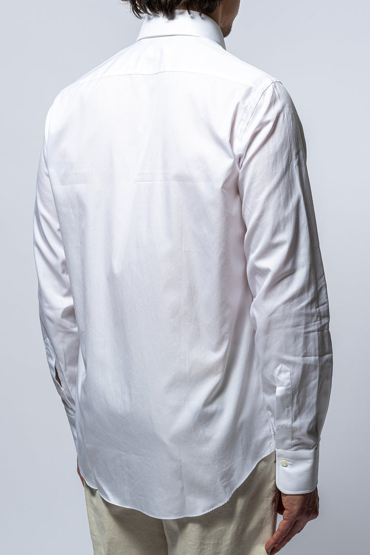 Cotton Twill Regular Fit White