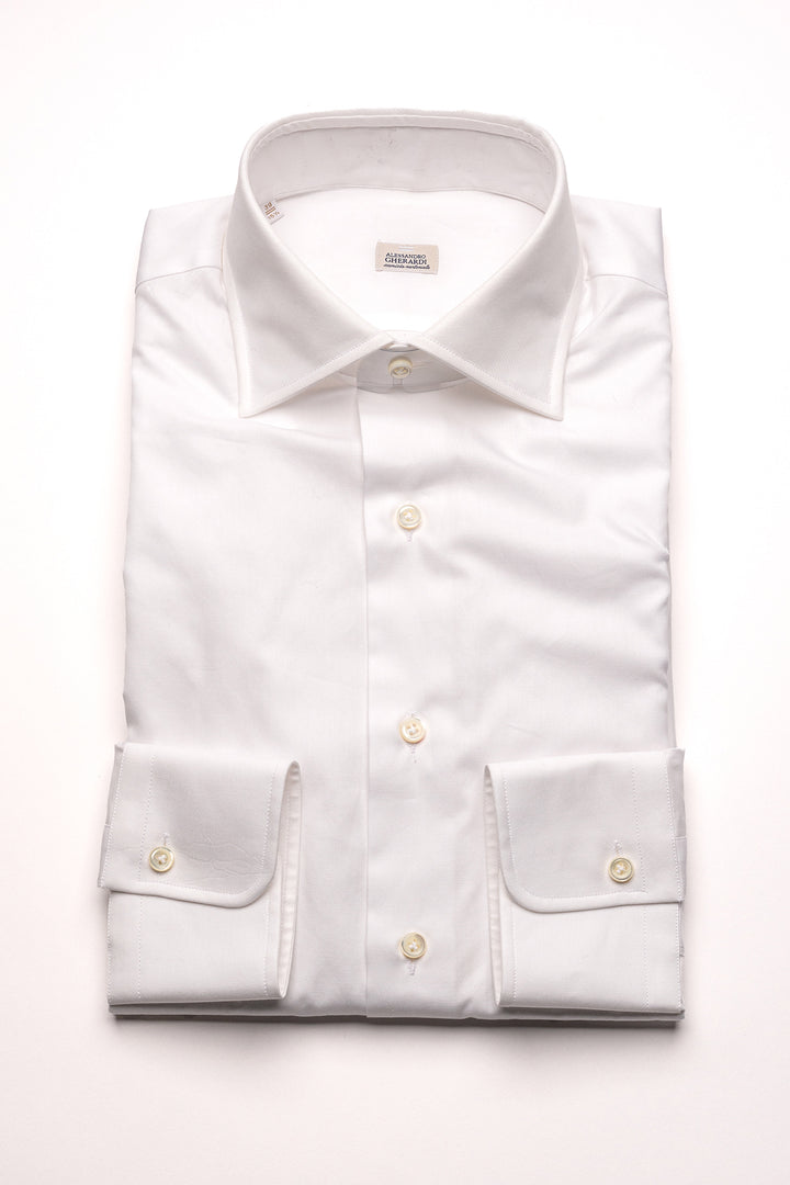 Cotton Twill Regular Fit White