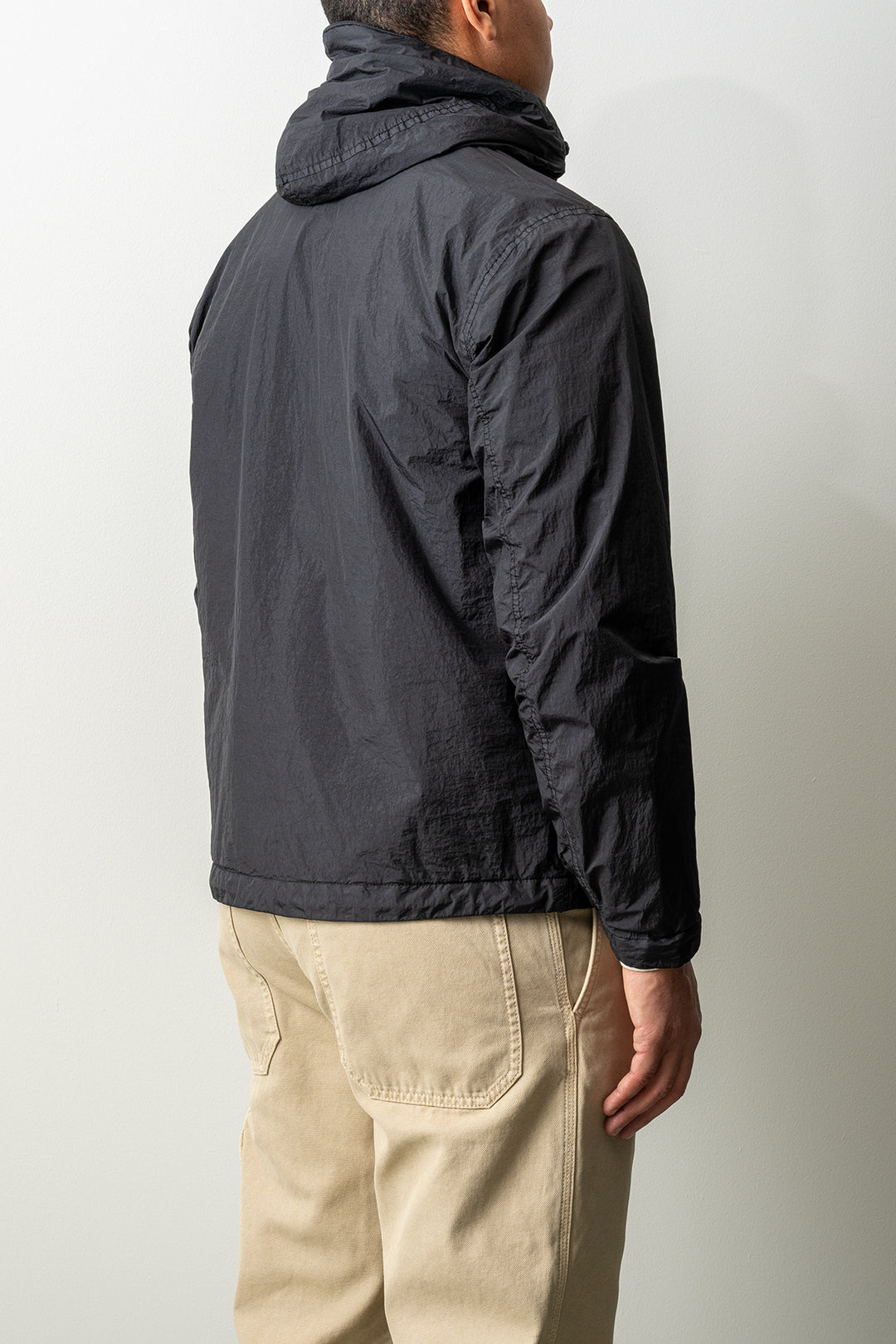 Crinkle Reps Recycled Nylon Jacket 4100001 Black