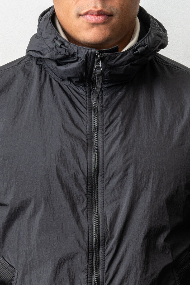Crinkle Reps Recycled Nylon Jacket 4100001 Black
