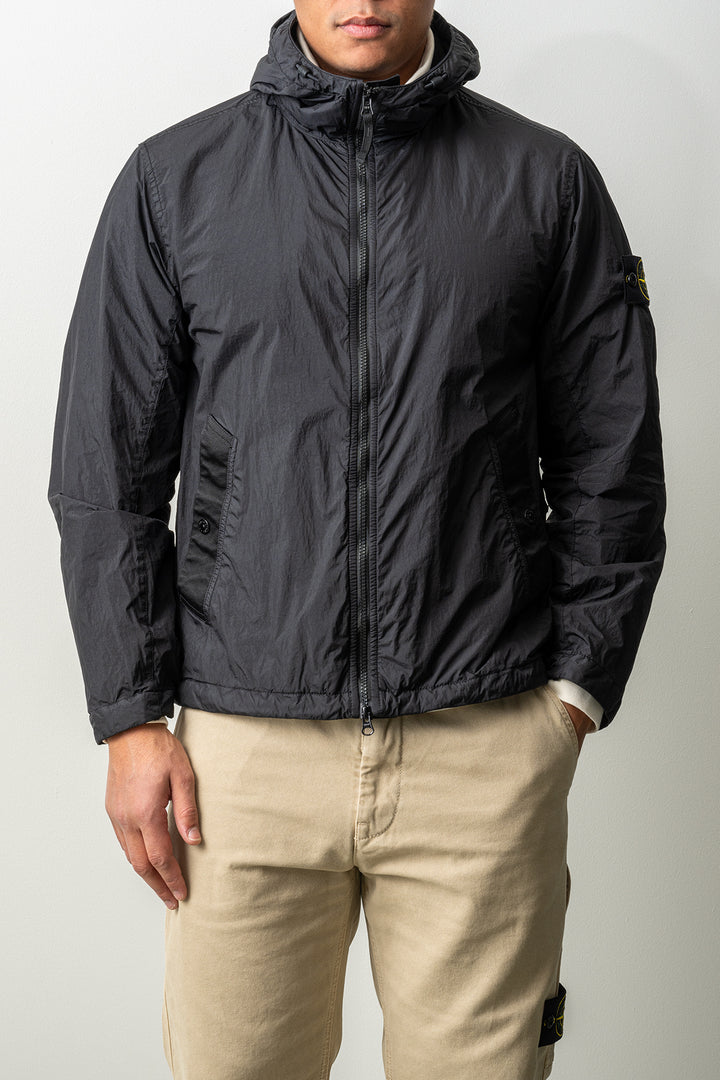 Crinkle Reps Recycled Nylon Jacket 4100001 Black
