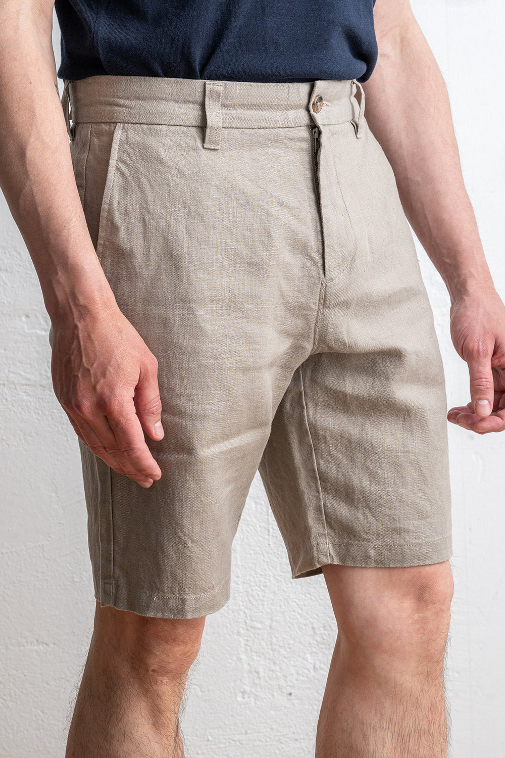 Crown Shorts 1454 GREIGE