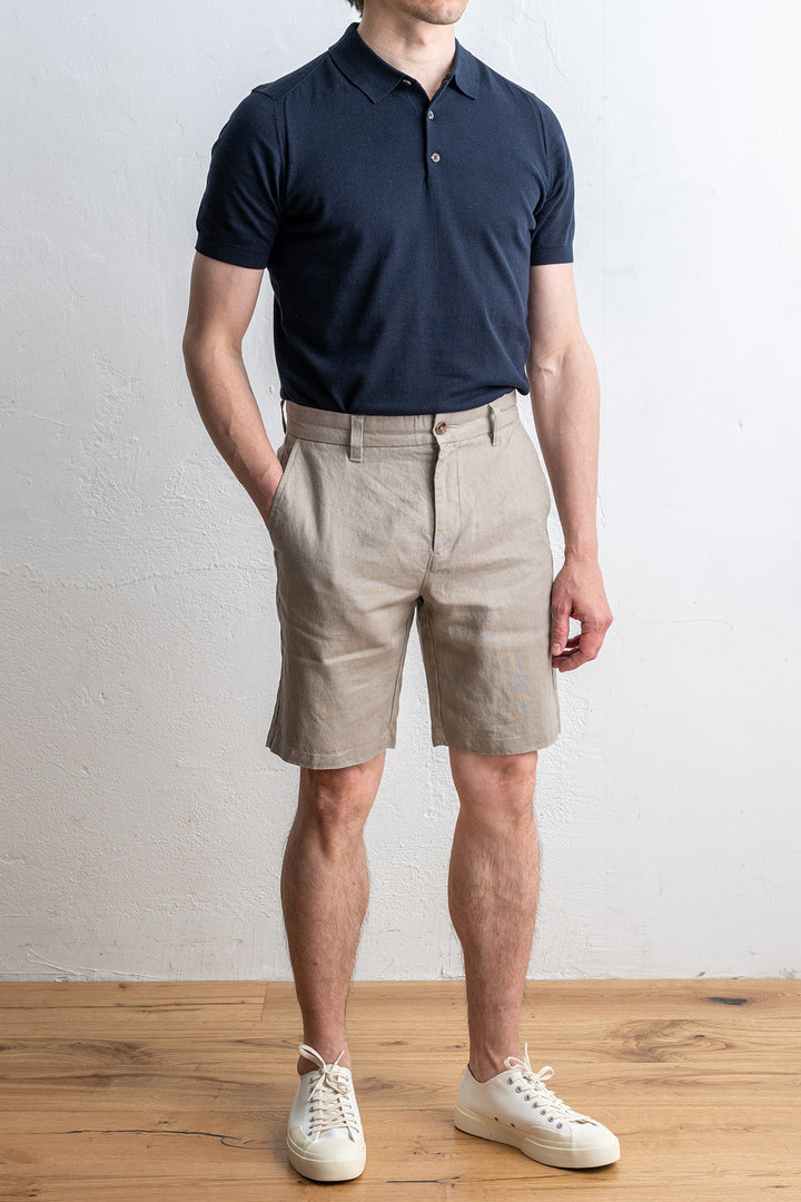 Crown Shorts 1454 GREIGE