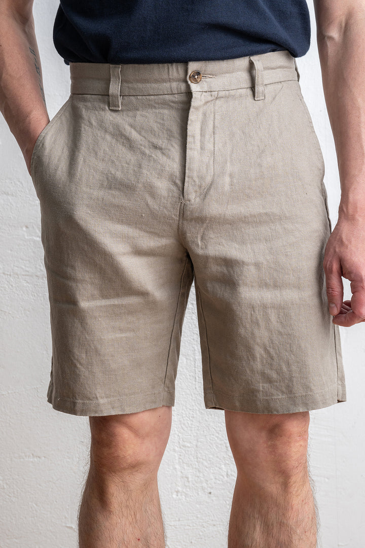 Crown Shorts 1454 GREIGE