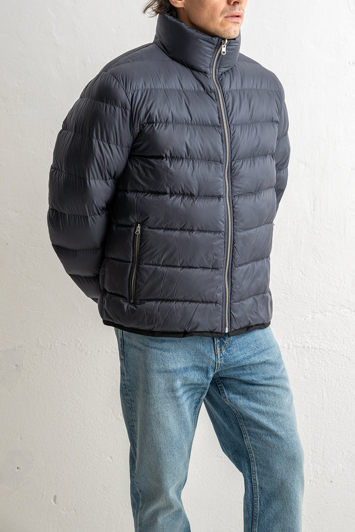 DOWN LINER WITH POCKETS Grey