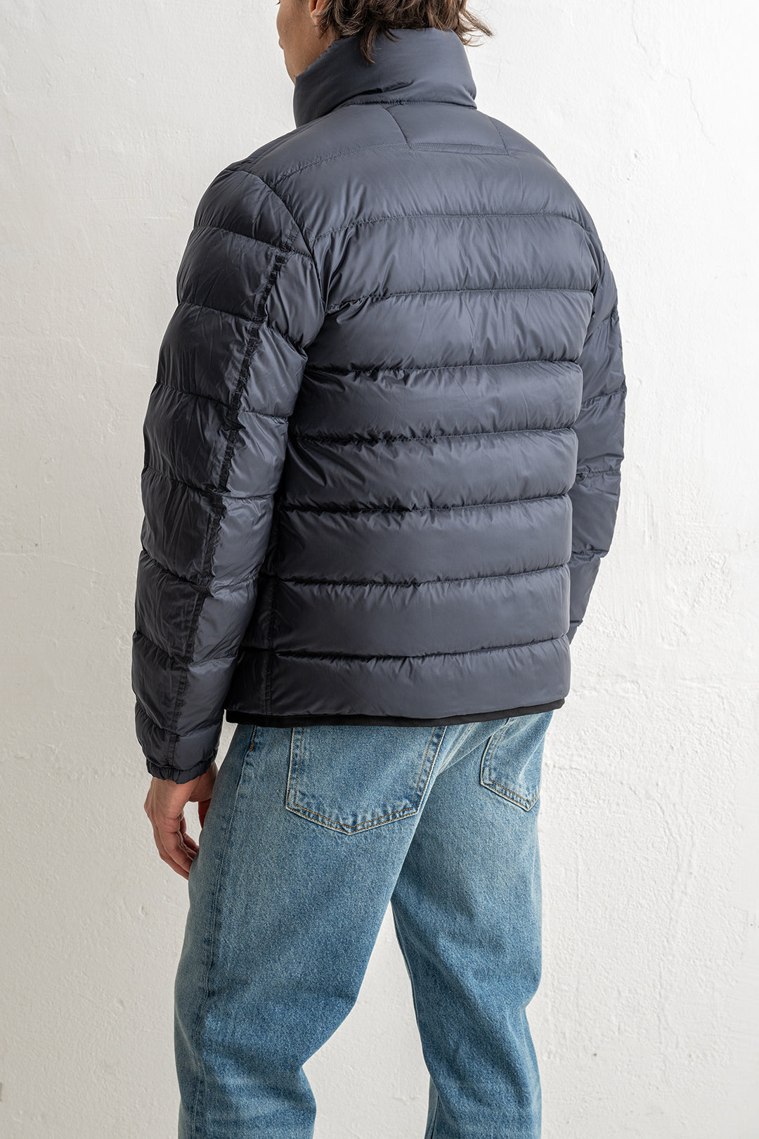 DOWN LINER WITH POCKETS Grey