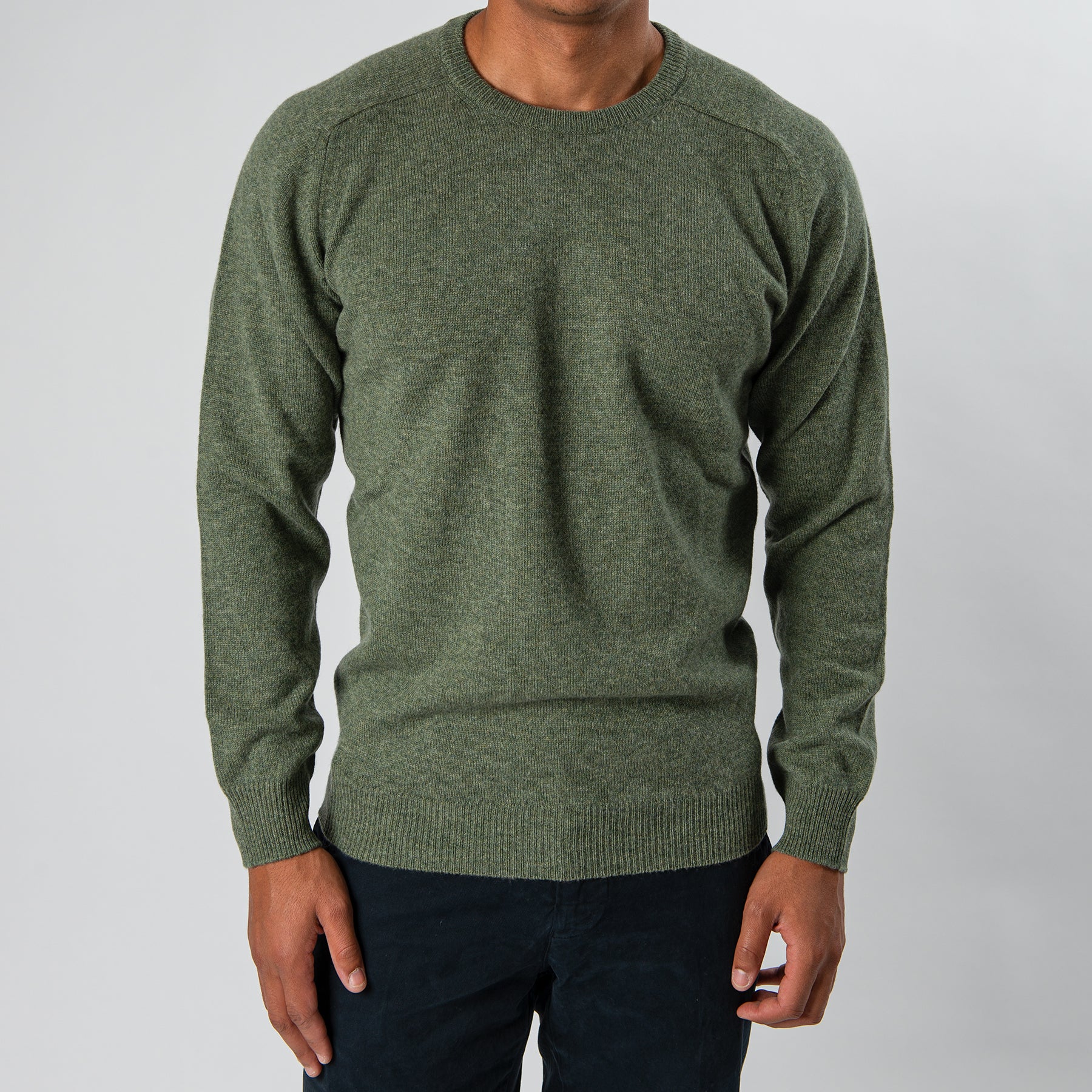 LAMBWOOL CREW NECK LANDSCAPE Jupiter