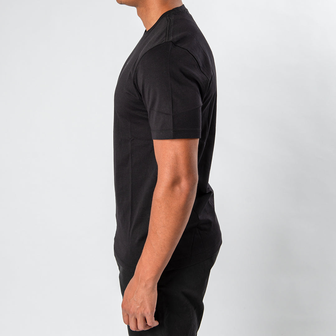 Garment Dyed T-shirt BLACK