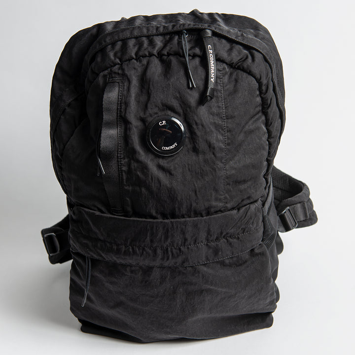 Garment Dyed Backpack Black