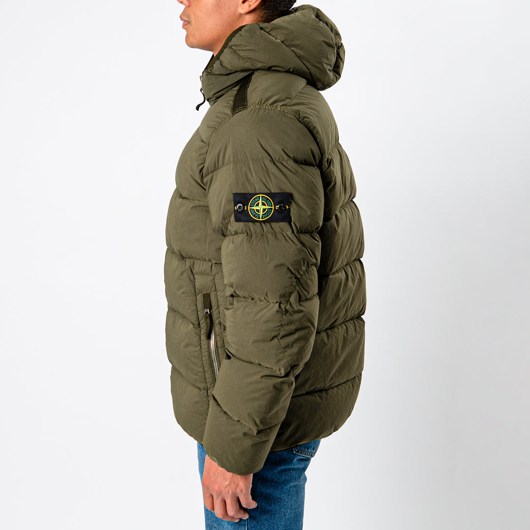 Real Down Jacket Olive