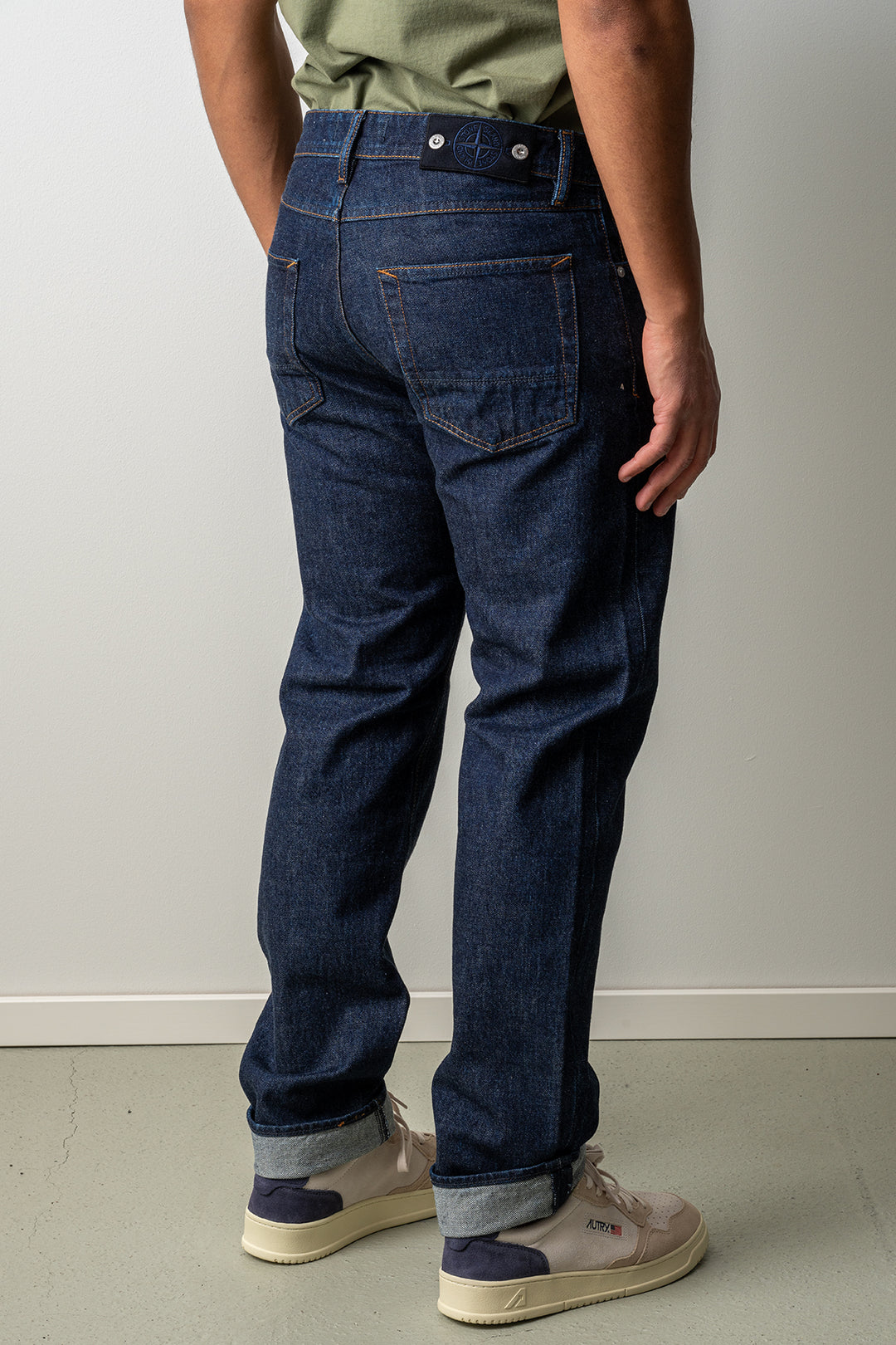 Indigo Denim-Rinsed Jeans J100005 Blue Rinse