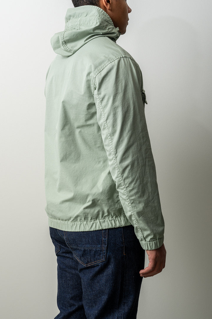Stretch Organic Cotton Twill Jacket 4100077 SAGE