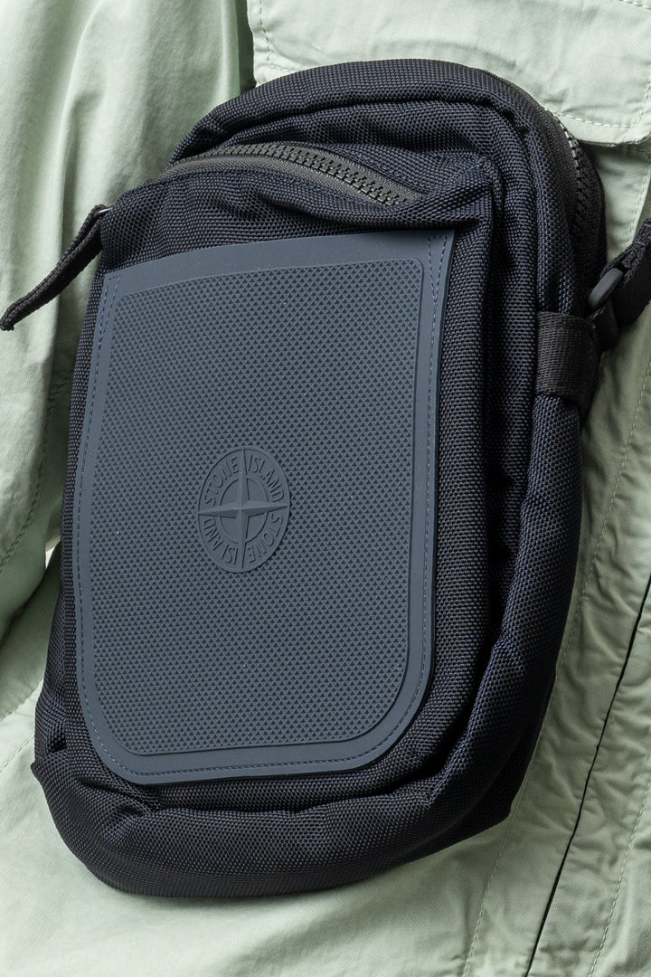 Nylon Panama Pouch Bag 9200029 Navy Blue