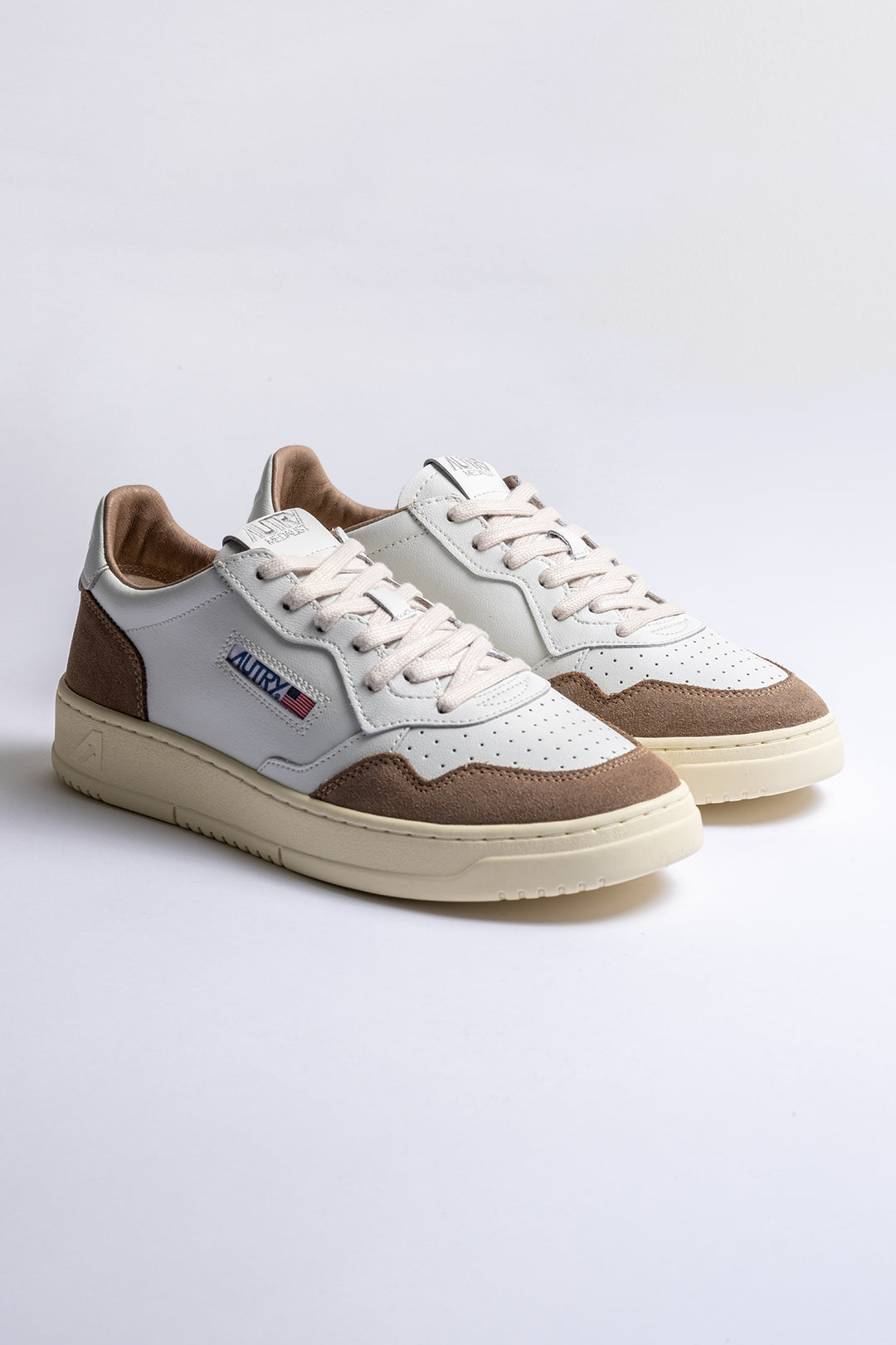 Medalist Low Man Softleather/Suede White/Antilope