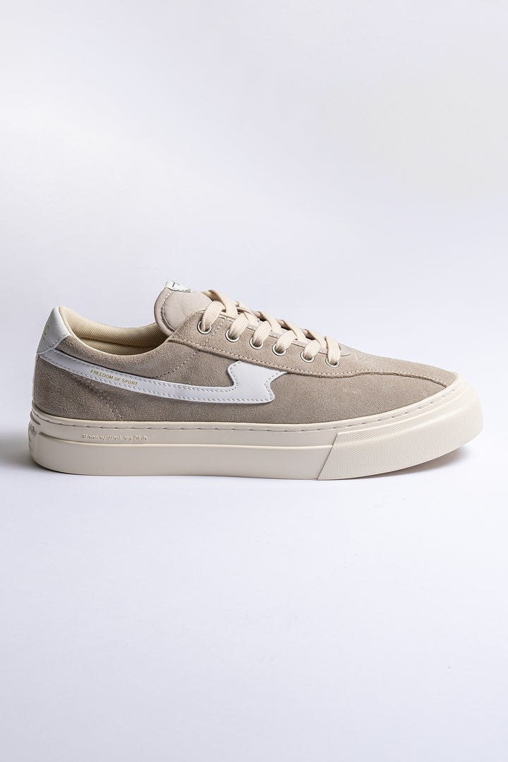 Dellow S-Strike Cup Suede Sneaker Light Grey/White