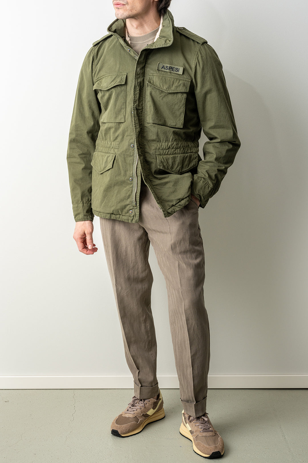 Giub Minifield Cotton Jacket Military
