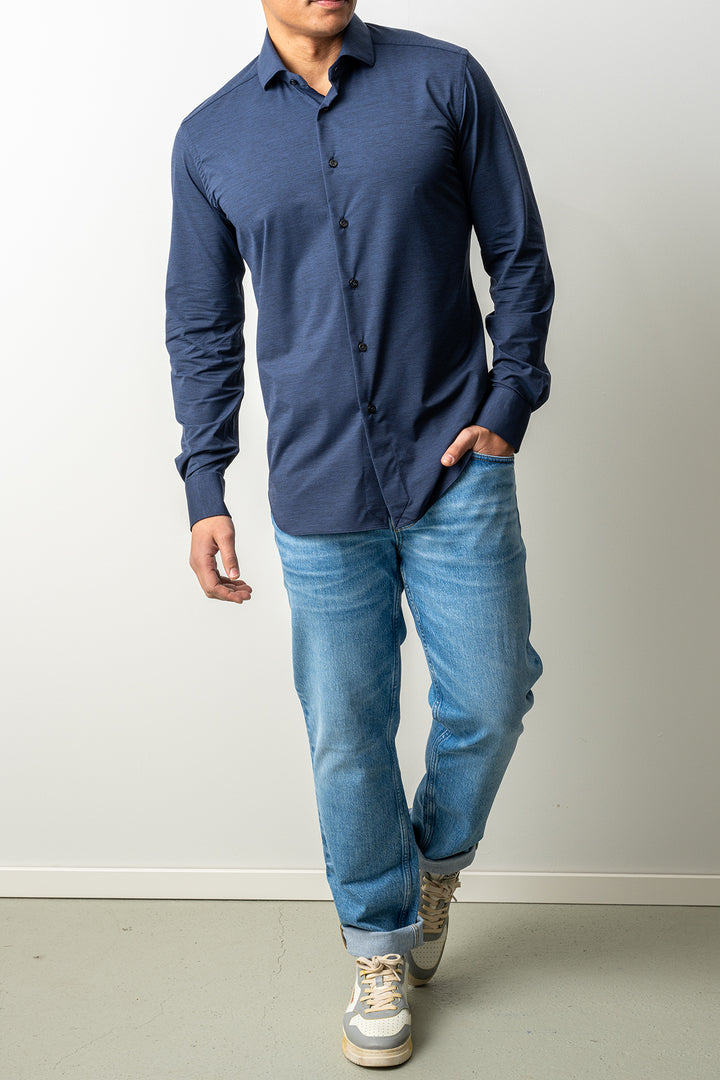 Active Tecnico Melange Navy