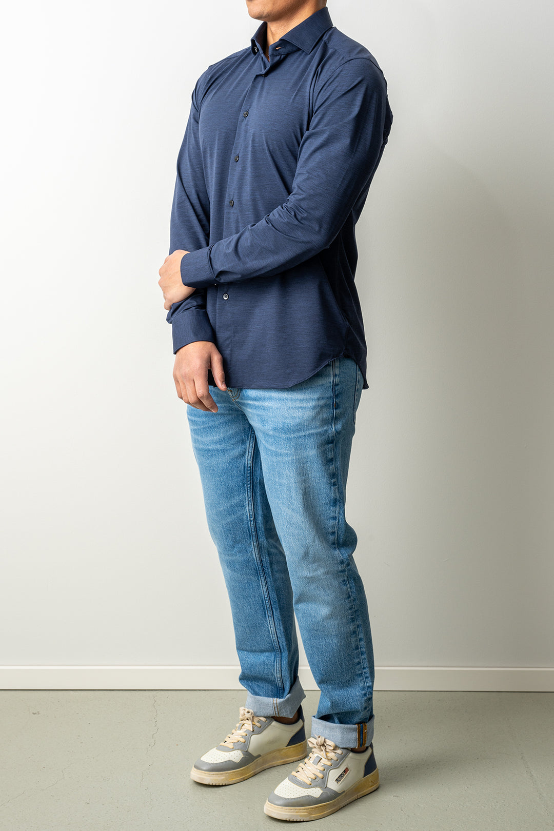 Active Tecnico Melange Navy