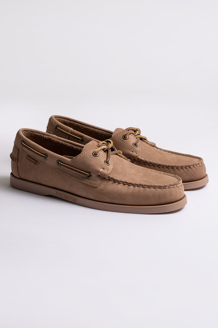 Docksides Portland Nubuck Beige Taupe