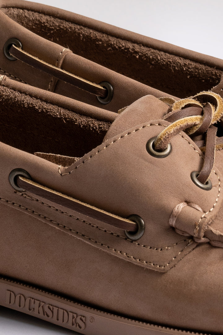 Docksides Portland Nubuck Beige Taupe