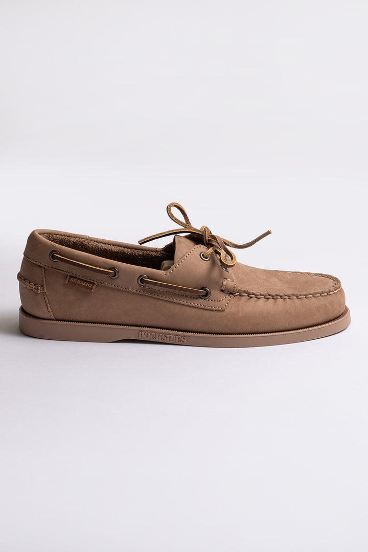 Docksides Portland Nubuck Beige Taupe