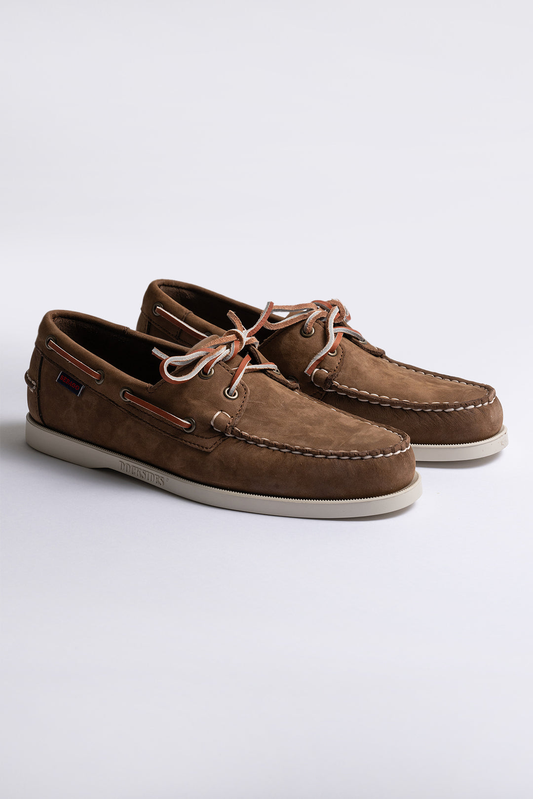 Docksides Portland Nubuck Brun Taupe