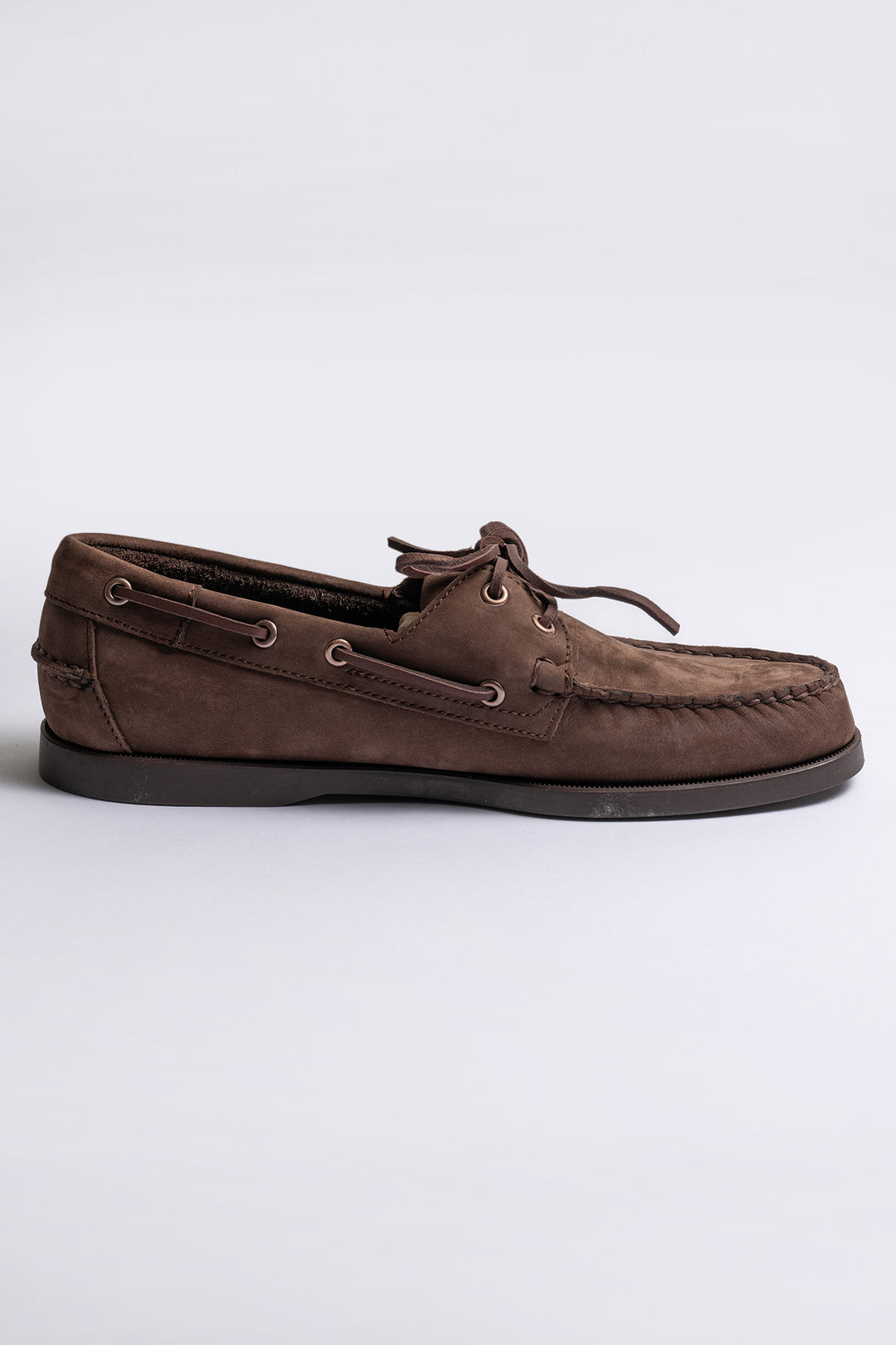 Docksides Portland Nubuck Mørkebrun