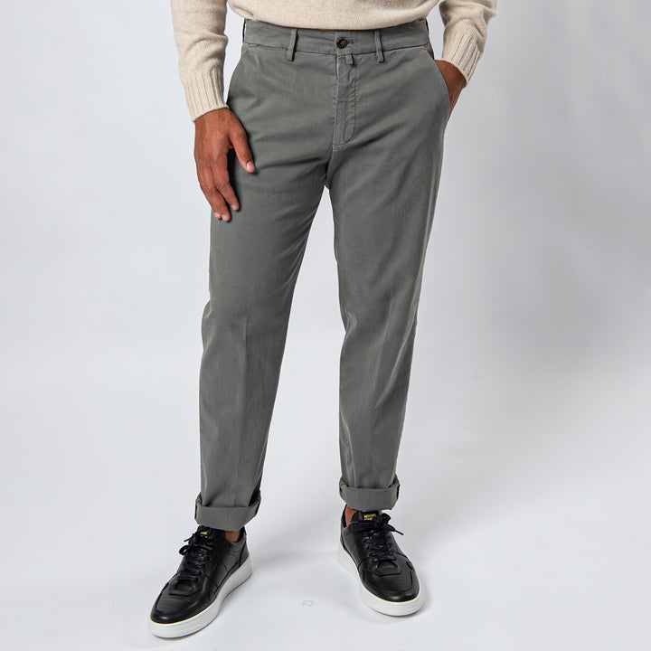 Soho Cotton Trousers GREY