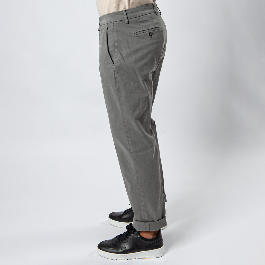 Soho Cotton Trousers GREY