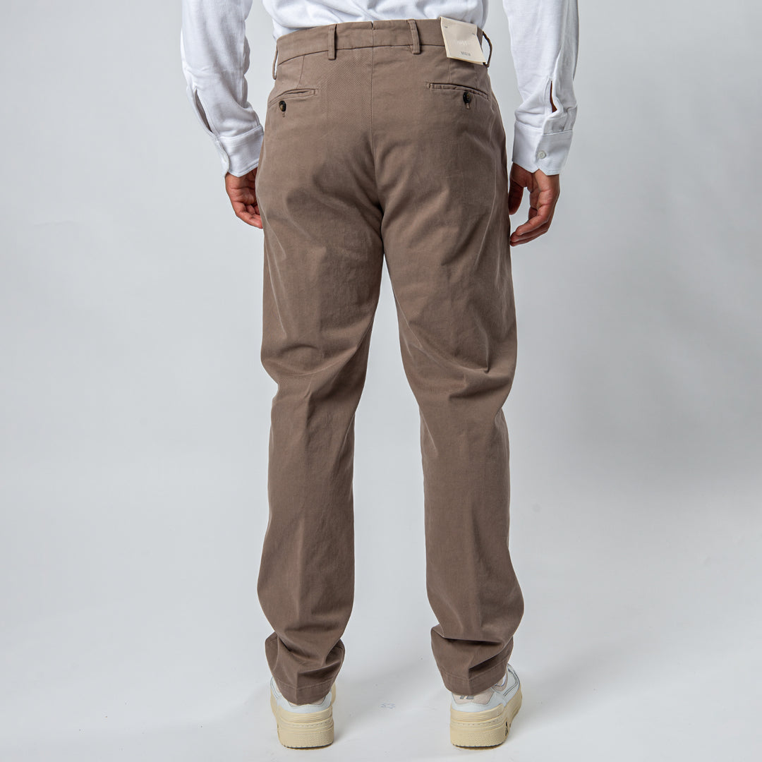 Soho Cotton Trousers BROWN
