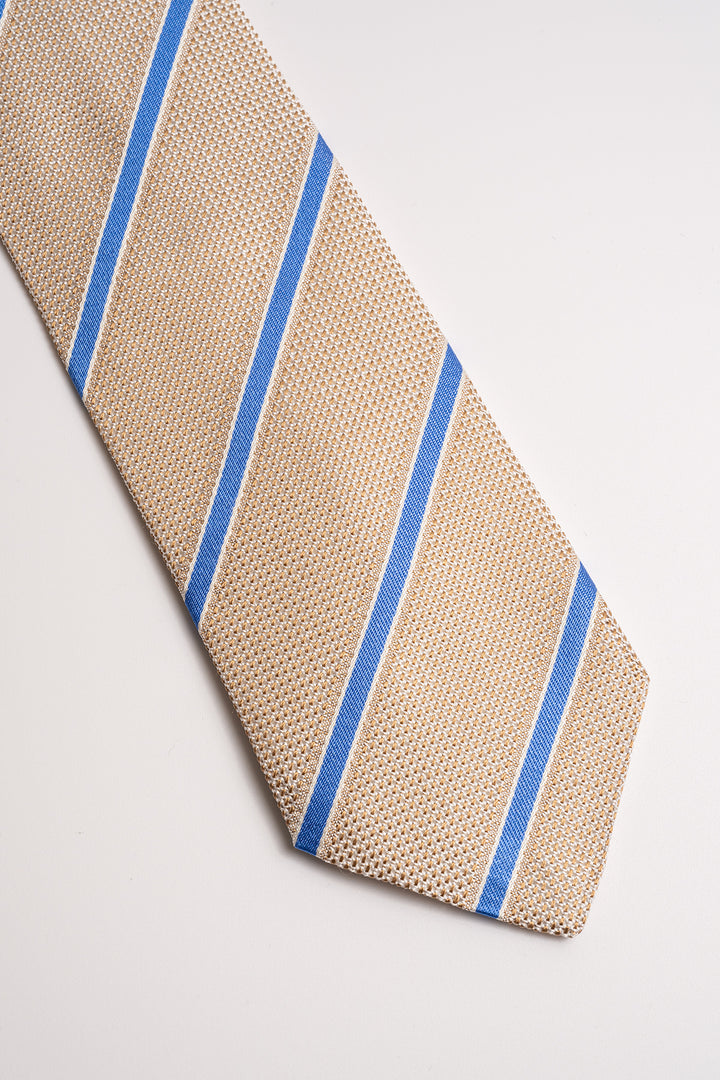 Klassisk slips beige melange