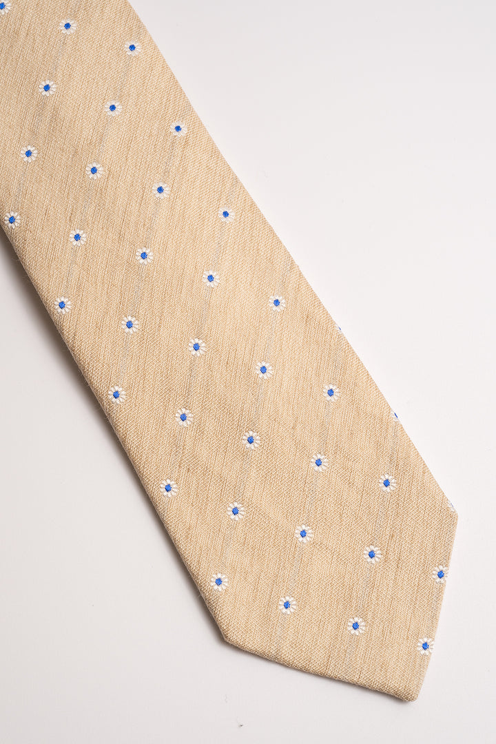 Klassisk slips beige melange
