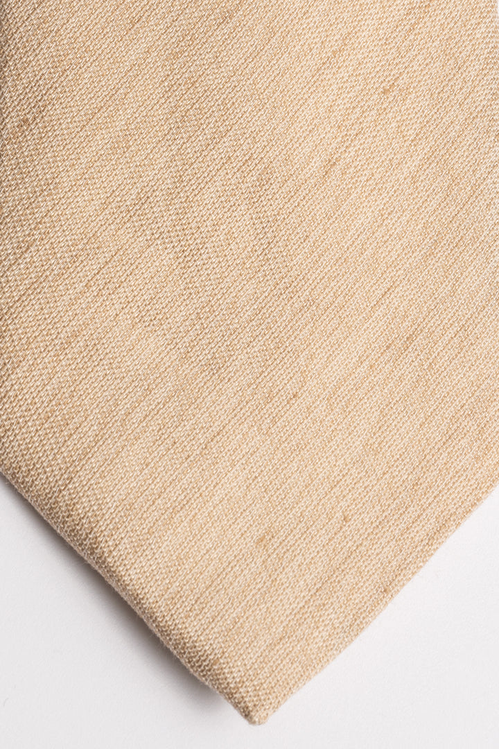 Klassisk slips beige melange