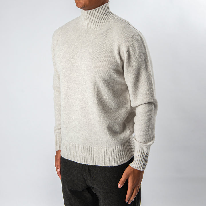 Clark Wool Sweater LIGHT GREY