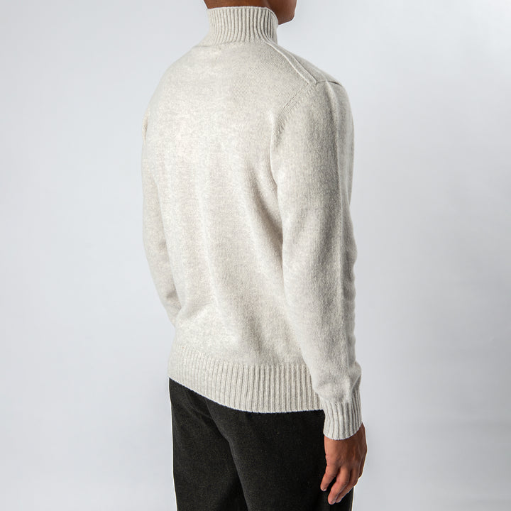 Clark Wool Sweater LIGHT GREY