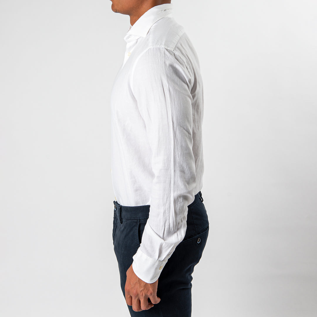Mussola Cotton Shirt WHITE