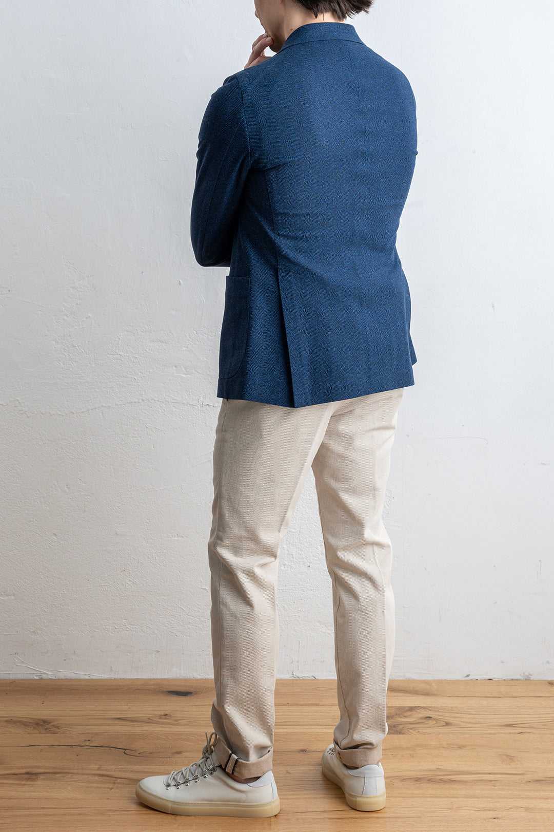 Dakar Jersey Herringbone Blue